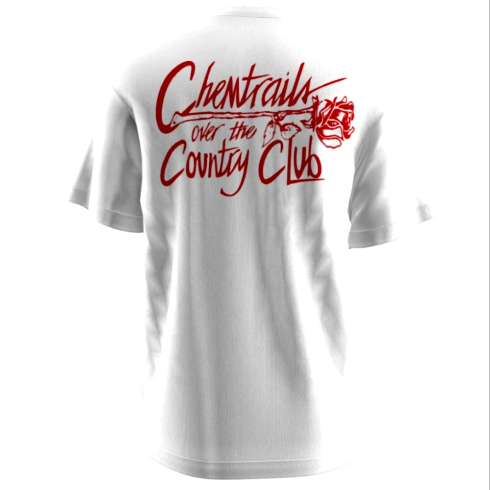 Chemtrails Over the Country club Lana Del Rey white shirt